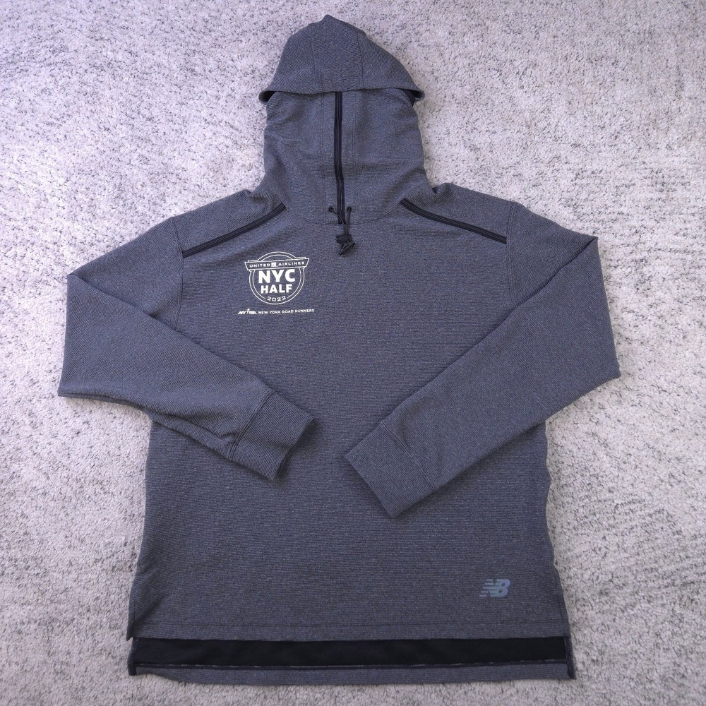 New Balance Running Hoodie Womens Medium Q Speed Shift NYC Half Marathon NYRR